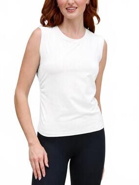 NEW MARGARET O'LEARY freja muscle tee in white